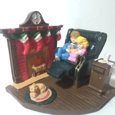 Waiting For Santa Christmas Vintage 1995 Decoration Display / Village Accessory