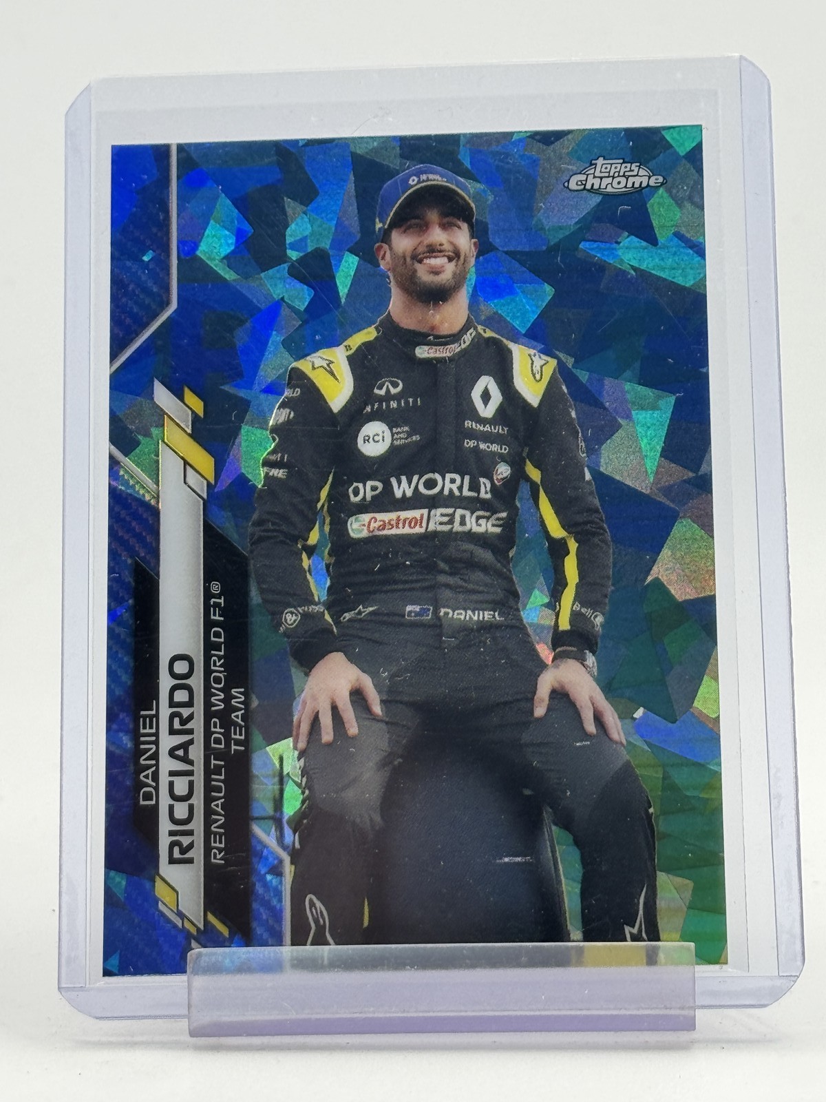 DANIEL RICCIARDO 2020 TOPPS CHROME F1 SAPPHIRE #182 RENAULT Q5194