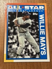 Topps 2025 Series 2 1990 All-Stars Willie Mays #90AS-30 Giants Insert