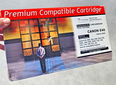 *NEW* Premium Compatible CANON E40 (1491A002AA) High Yield Black Cartridge