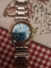 SWATCH IRONY HAPPY JOE BLUE FUNKTIONIERT OHNE BOX 