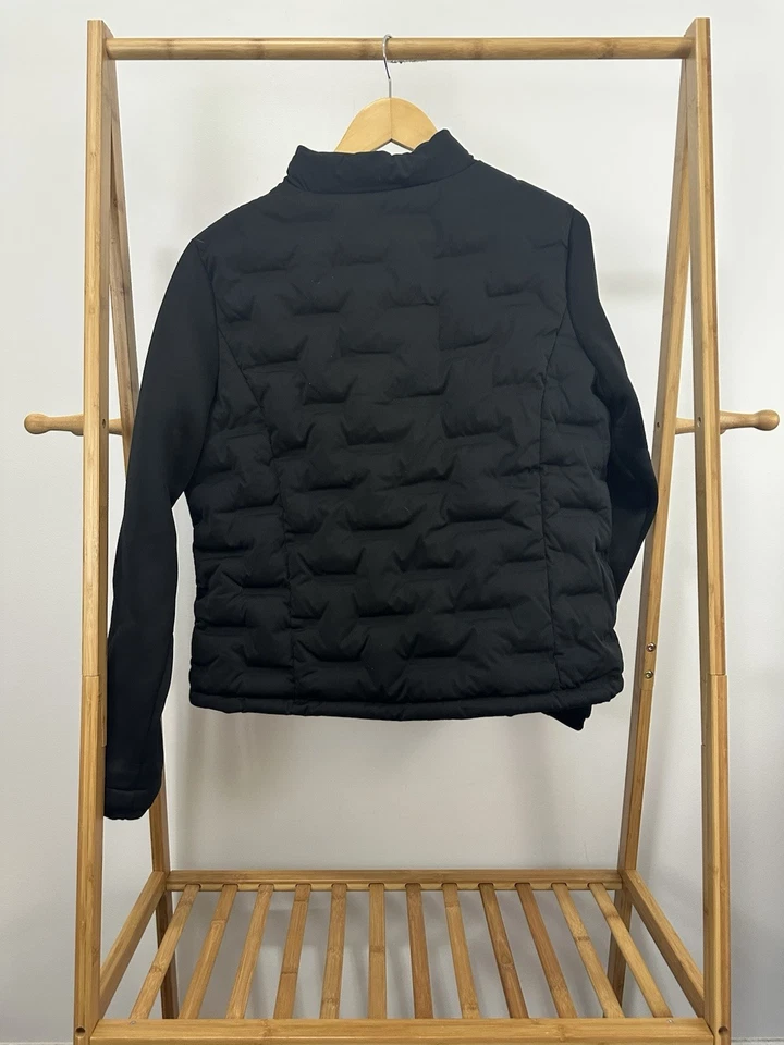 Chaqueta negra para mujer Toyota Racing TRD Gazoo F1 aislada cálida lógica talla L nueva con etiquetas Foto 2 de 4