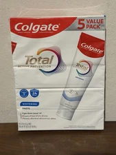 5 Pack Colgate Total Whitening Toothpaste 6 Oz Each EXP 07/27