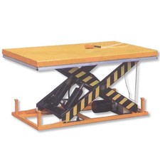 Piattaforma elevatrice elettrica trifase fissa Kg2000 grande piano sollevamento