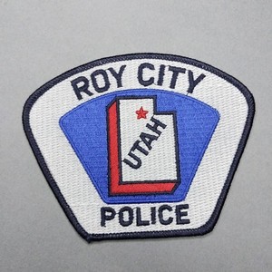 Roy City UT Utah Police 3 3/4" Shoulder Patch