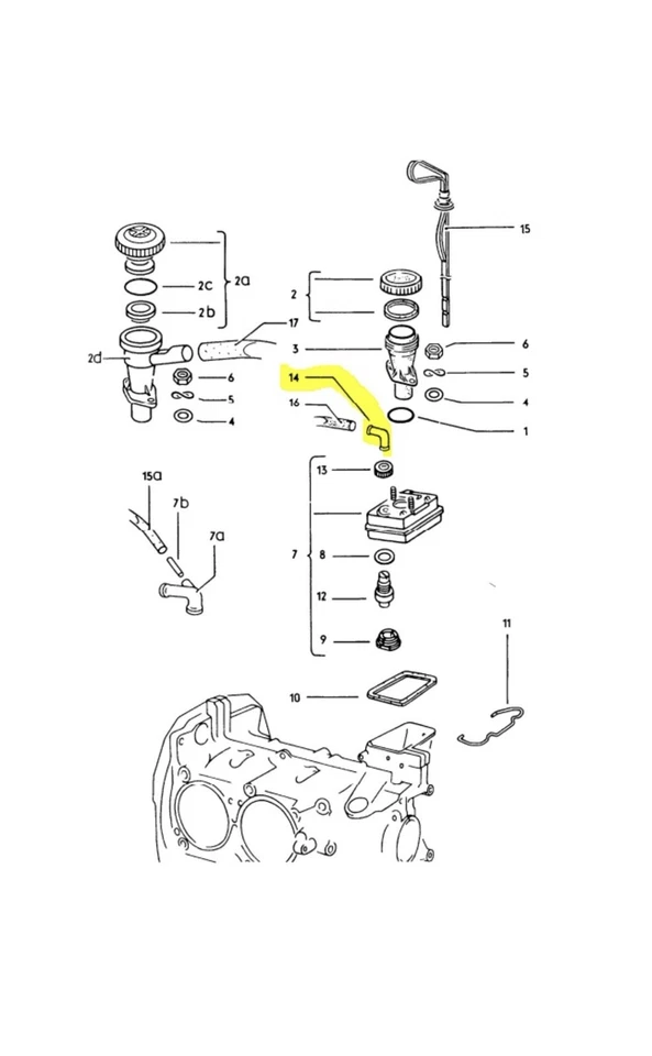 REGULADOR DE AIRE AUXILIAR CODO VOLKSWAGEN T2 BUS / Porsche 914 1974-1979 022129637 Foto 2 de 2