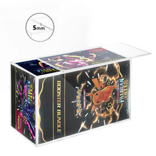 Magnetic Acrylic Display Case for Pokemon TCG Booster Bundle Box UV Protection