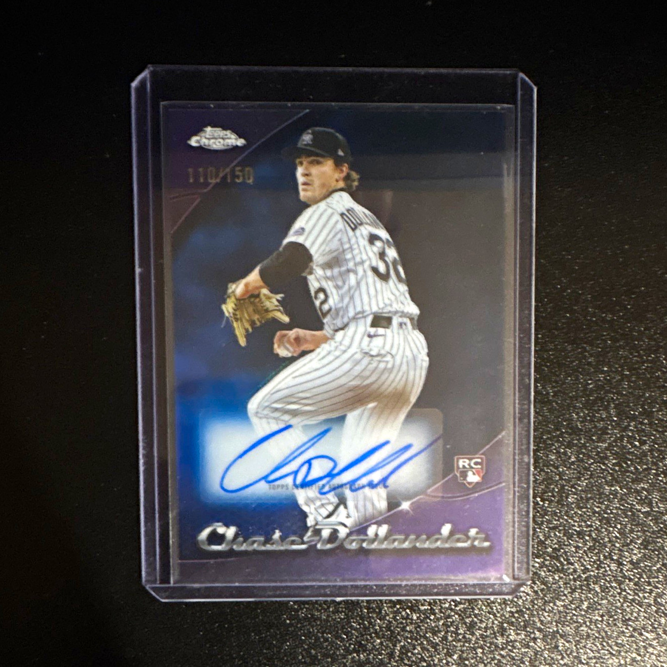 Topps 2025 Chromeography Chase Dollander RC Auto /150 #CHRU-CD