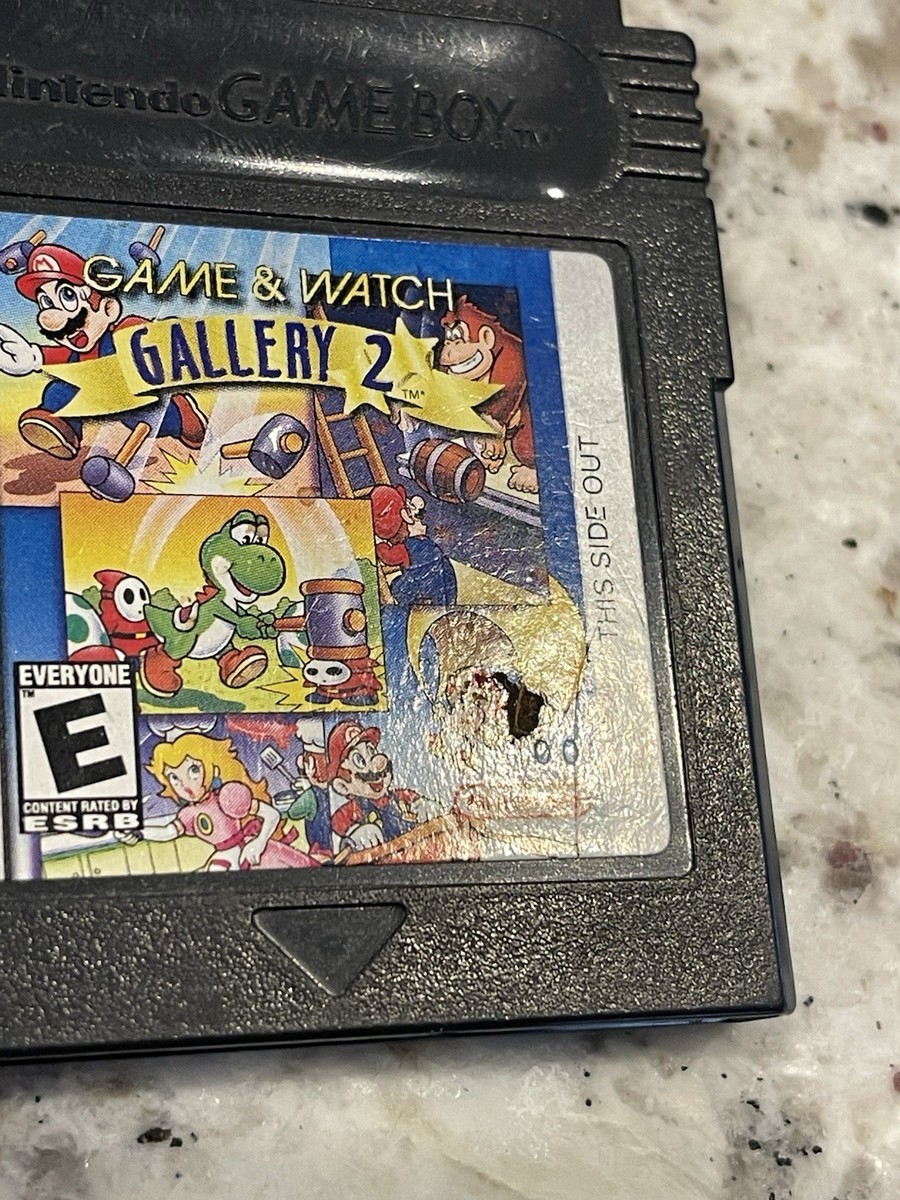 Game & Watch Gallery 2【中古・GBC北米版】 Game & Watch Gallery 2【中古・GBC北米版】