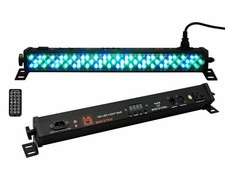 MR DJ MINI STRIP 19" 120 LED 5 Channel DMX RGB Color Strip DJ Wash Up Light Bar