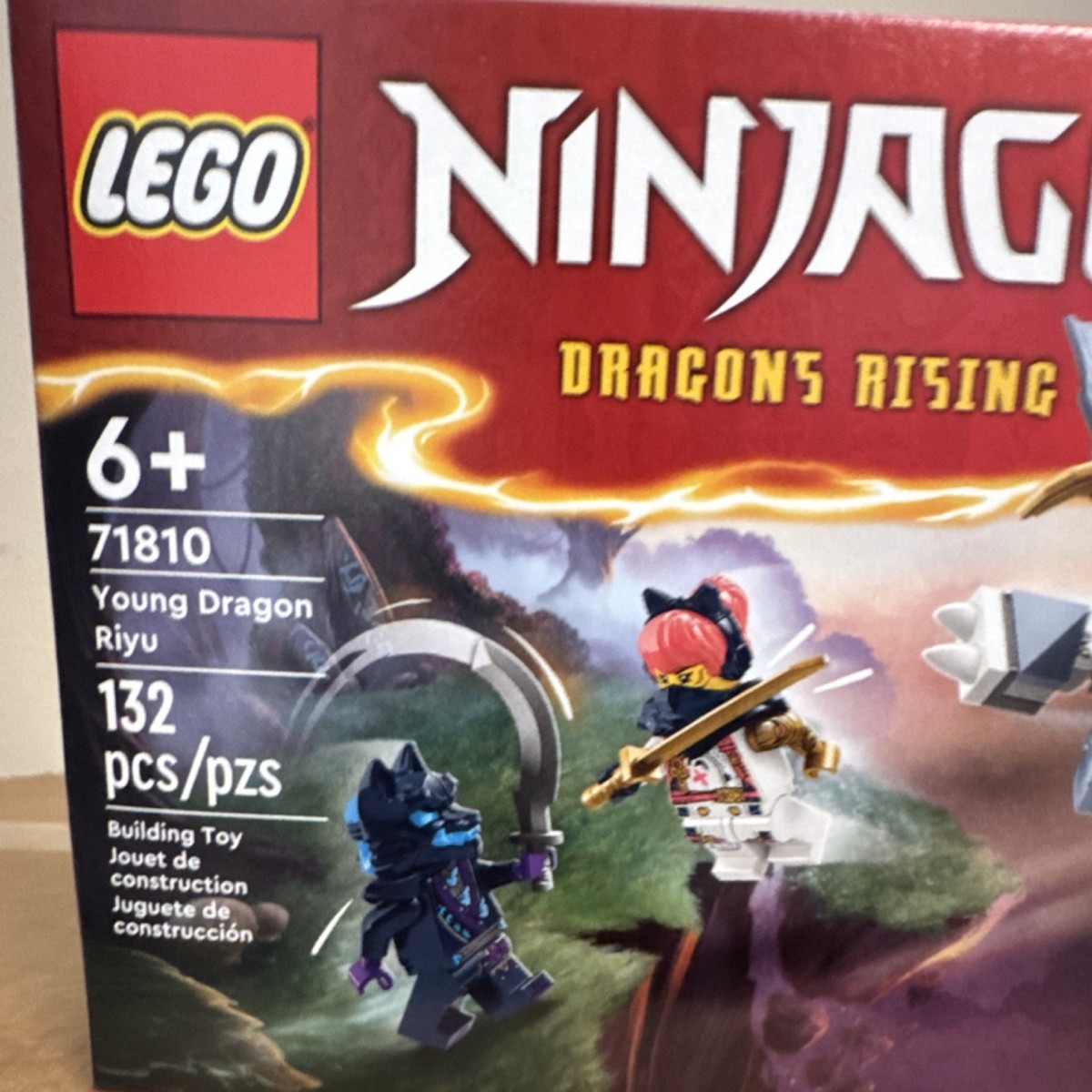 LEGO Young Dragon Riyu 71810 NINJAGO Dragons Rising Complete Set