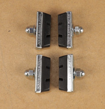 Set of 4 Vintage Weinman X Style Black Road Bicycle Brake Pads, Brake Caliper