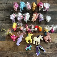 Lot of 26 Hasbro My Little Pony G1 1980s Toys Hong Kong MLP Seahorse Bird