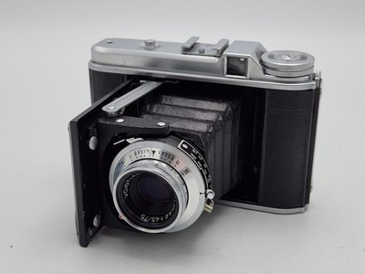 Voigtlander Perkeo I 120 Film 6x6 Folding Camera w/ Vaskar 75mm
