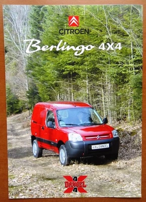 V44426 CITROEN BERLINGO DANGEL 4X4 - DEPLIANT - 04/03 - A4 - FR FR - Bild 1 von 2