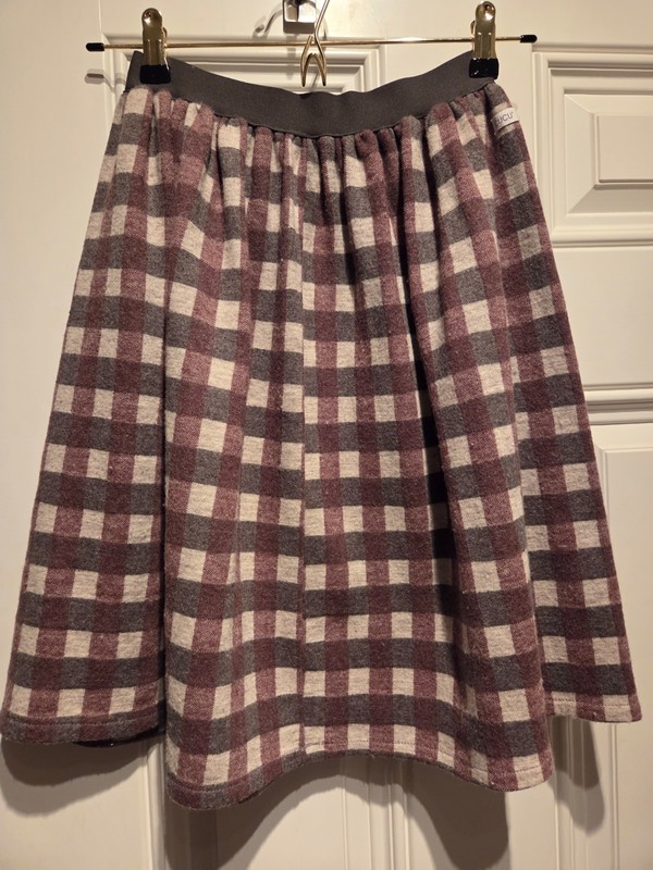 EUC Cucu Lab Made in Italy Winter Skirt Elastic Waist Cotton Wool 16 Girl's 89$