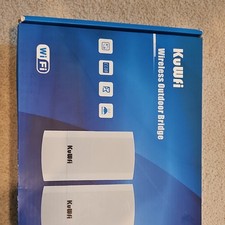 KuWfi Wireless Bridge CPE120, 2.4G, 300MBS, 1KM range