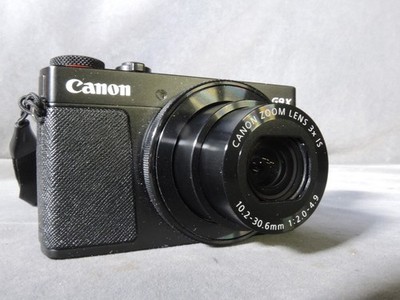 Canon PowerShot G9X Mark II Digital Camera Black 3x Zoom 20.1MP Wifi DigiCam
