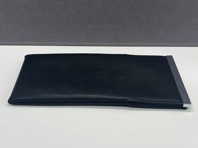 Fendi Brillenetui soft schwarz Kunstleder Einstecketui vegan