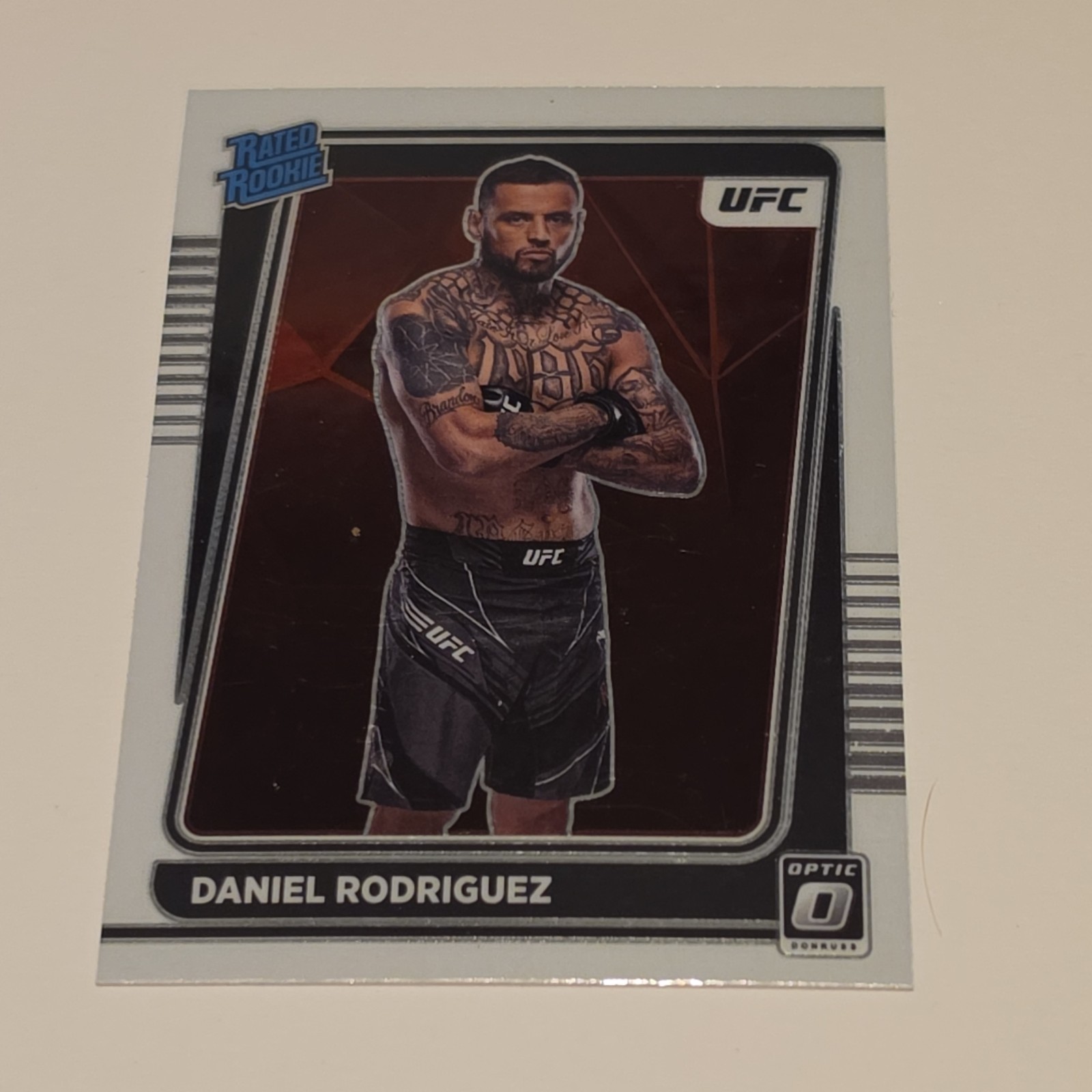 Panini 2022 Donruss Optic UFC Rated Rookie Daniel Rodriguez #109 MMA Card