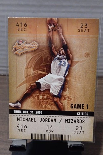 2002-03 Fleer Authentix - Michael Jordan #72 NM