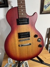 Epiphone Les Paul Satin E1 Heritage Cherry Vintage Riparato