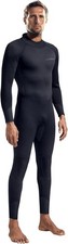 Dark Lightning Wetsuit Adults Medium Stretchy Neoprene Full Suit Surf Swim Black