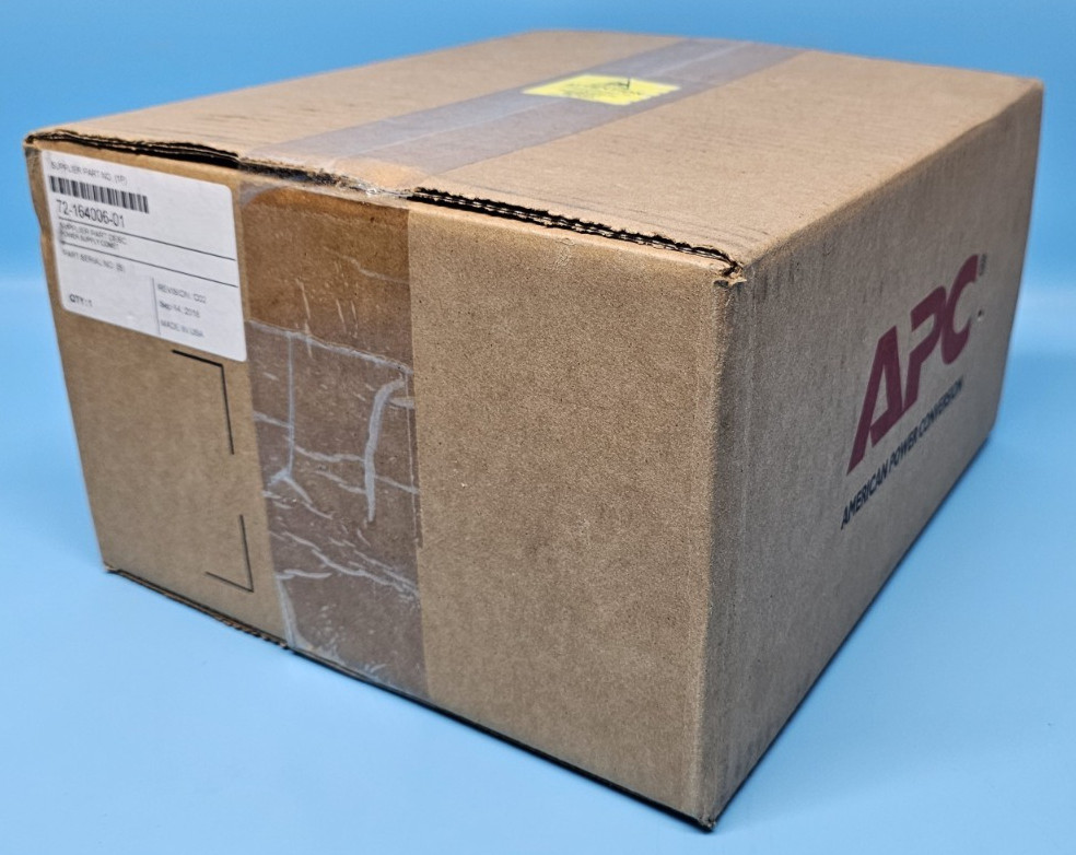 Brand New, Sealed APC 72-164006-01 Rev C02 Power Supply Board.