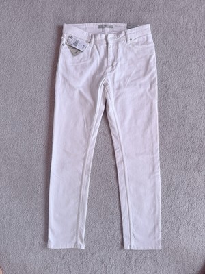 Brand New Mango Man Slim Fit White Jeans – UK 32 EU 42 UK