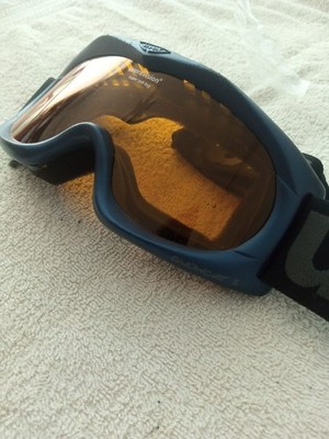 Uvex Snowcat II Ski Goggles - Dark Blue - Supravision Anti-Fog - Orange Lens