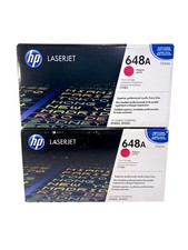 HP LaserJet 648A Magenta Original LaserJet Toner Cartridges CE263A Brand New FS