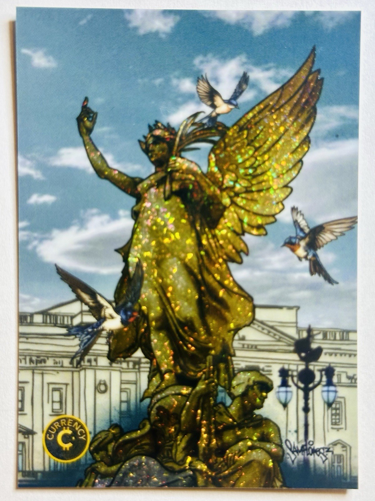 BUCKINGHAM PALACE #63  2025 Cardsmiths Currency Series 5 S5 CRYSTAL SPARKLE Holo