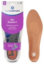 Sof Comfort Custom Gel Insole Women's Size 5-11, Trim-to-Fit