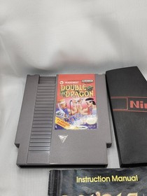 Double Dragon Nintendo NES Game Cart Manual Sleeve Tradewest NTSC-U/C 1988
