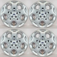2010-2012 Ford Fusion SE 17" Replacement Hubcaps Wheel Covers 457-17S + LOGO SET