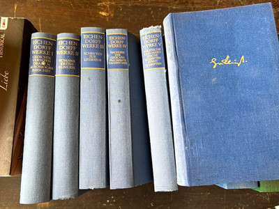 Joseph von Eichendorff Eichendorff Werke mehrbändig gebunden Deutsch Set