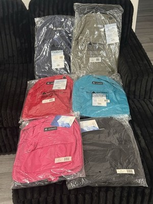 New Lot of (6) Everest Backpack 16.5 x 13 x 6.5'' NWT