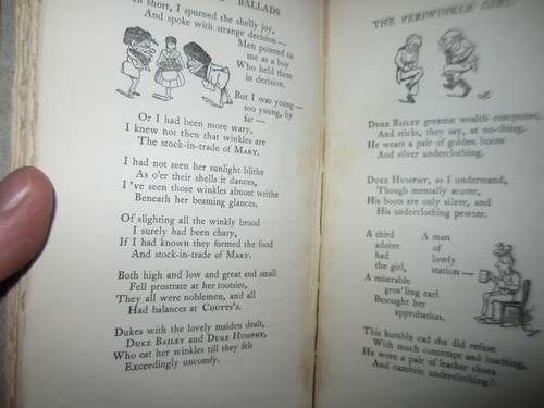 The "Bab Ballads" Much Sound, Little Sense 1906 antique illustrated humor comics - Imagen 8 de 11
