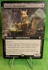 x1 Hazel's Brewmaster (Extended Art) Commander: Bloomburrow Regular - #52