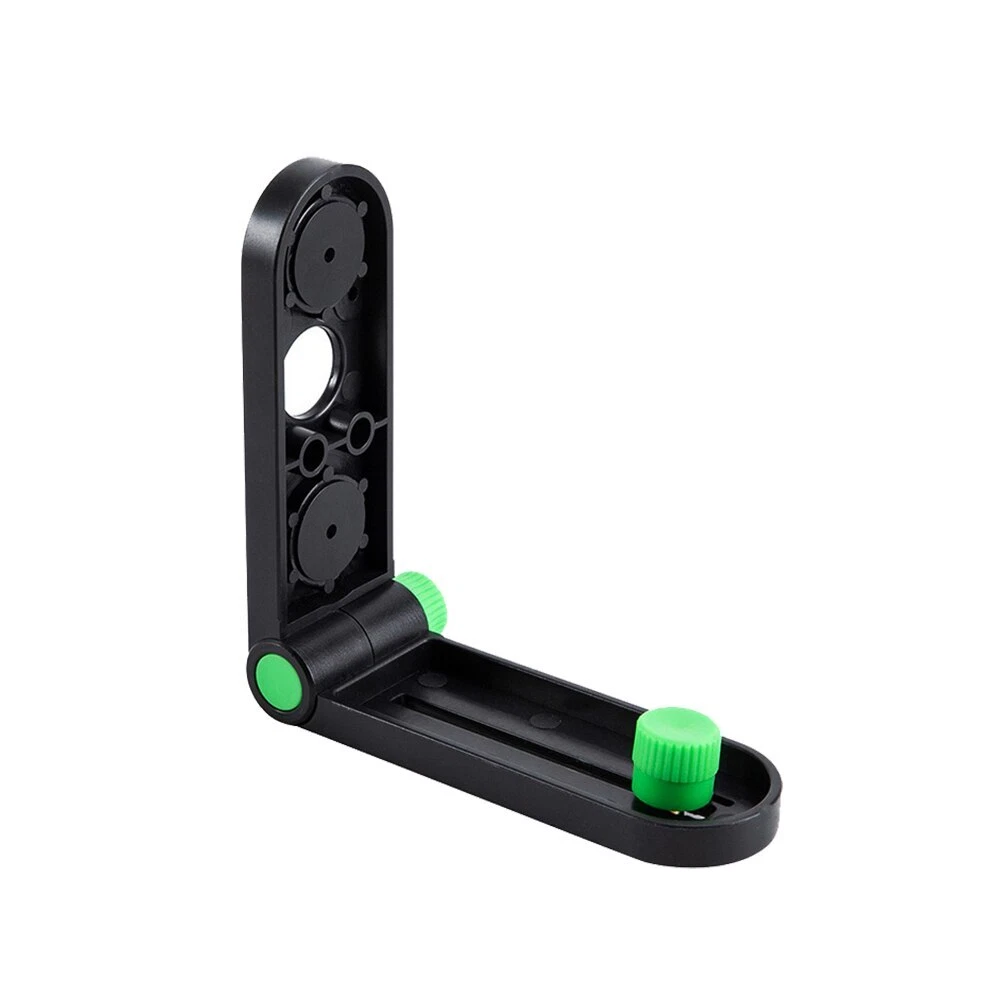 Adjustable 180° Laser Level Wall Bracket for 1/4" Mount Support  