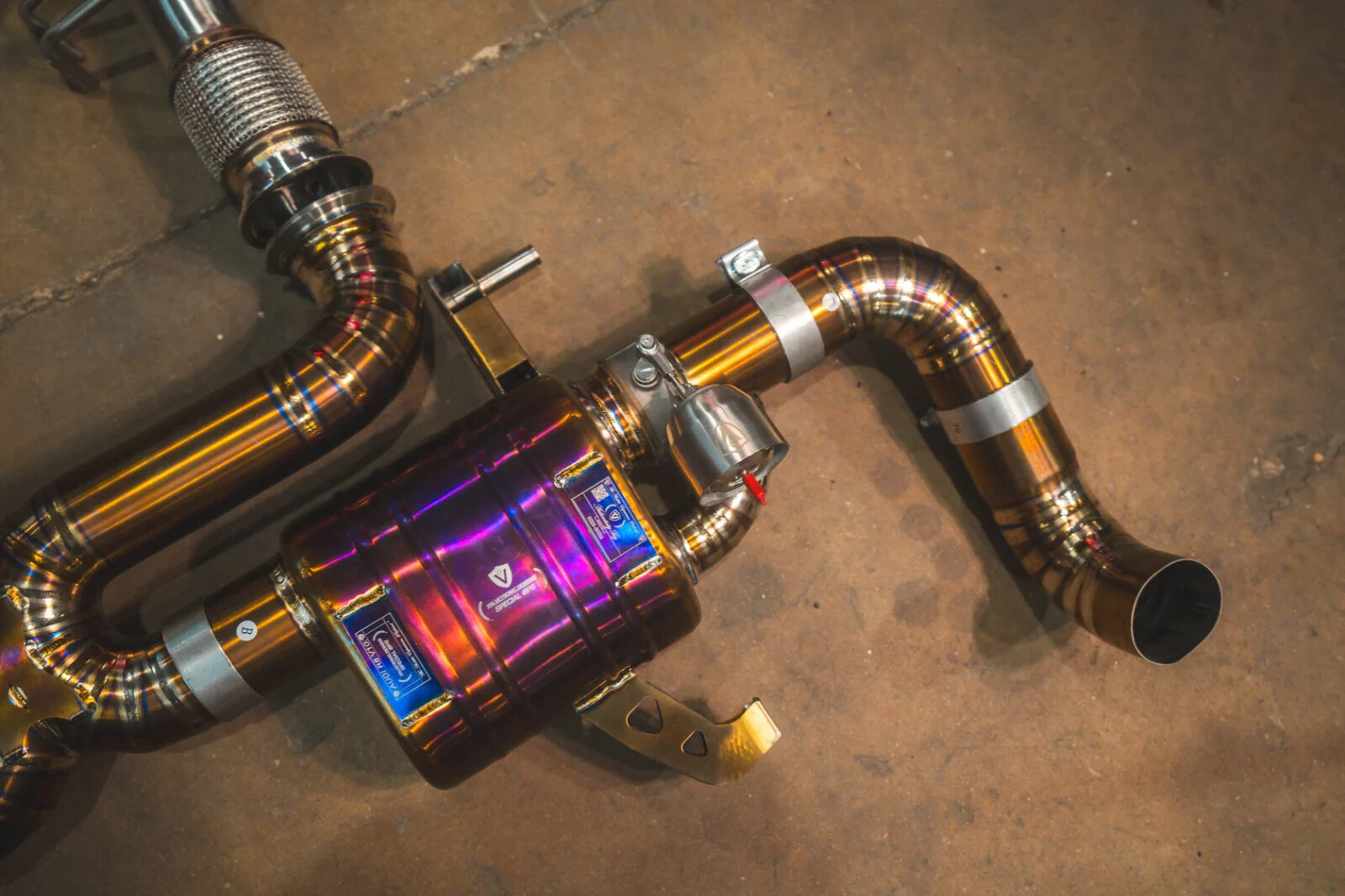 Valvetronic Designs GR5 Titanium Sport Exhaust fits Audi R8 V10 Gen 2 2021+