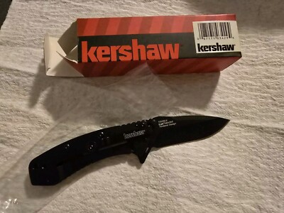 Kershaw Cryo 1555BLK  Folding Knife Hinderer Design ORIGINAL BOX ONLY 1 ON EBAY