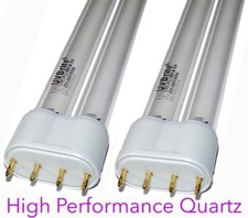 UVBrite® 2-Pack 24W PLL 2G11 24 Watt UV Bulb for Pond Filter UVC Algae Destroyer