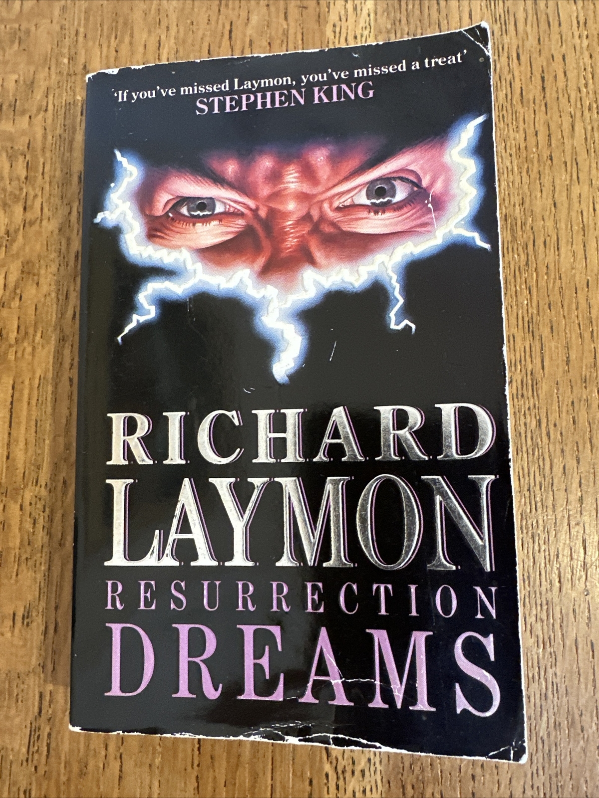 Resurrection Dreams by Richard Laymon 1990 UK Headline PB - Vintage Horror