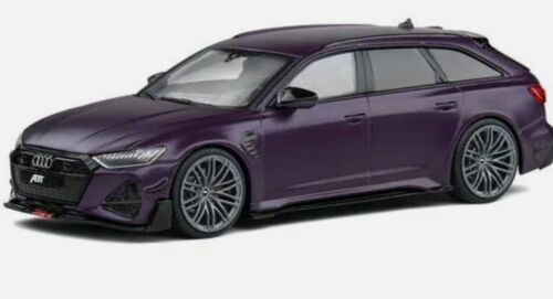 Solido. echelle 1/43. Abt Audi rs6 R  purple . Neuf en boite. 