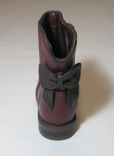 Toddler Girls Bow Boots Burgundy Red, NWT, Cat & Jack - Picture 5 of 5