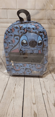 Bioworld Disney Stitch AOP Blue Mini Backpack | eBay display picture 2