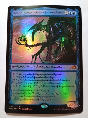 MTG Jin-Gitaxias Progress Tyrant Kamigawa Neon Dynasty 307 Phyrexian Mythic FOIL