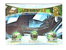 HOF'er CARL EDWARDS 2005 Press Pass VIP HEAD GEAR INSERT HELMET Card #HG 8/12