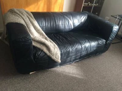 Ikea 39 Klippan 39 Sofa With Both Leather Denim Covers